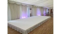 White Acrylic Stage Cover 4Ft x 8Ft 