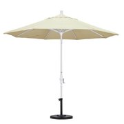 Patio Umbrella White/Ivory Top and Base
