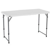 4Ft Folding Adjustable Table