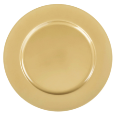 Gold Acrylic Charger Plate