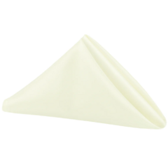 Ivory Taffeta 20" Square Napkin