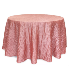Watermelon Crinkle 132" Round Tablecloth