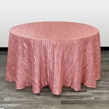 Watermelon Crinkle 120in Round Tablecloth