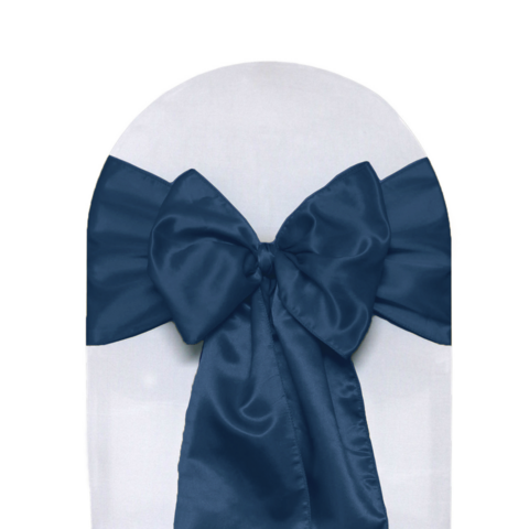 Navy Polyester Sash