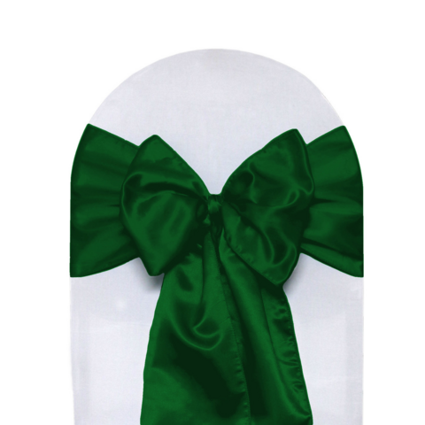 Emerald Green Taffeta Sash