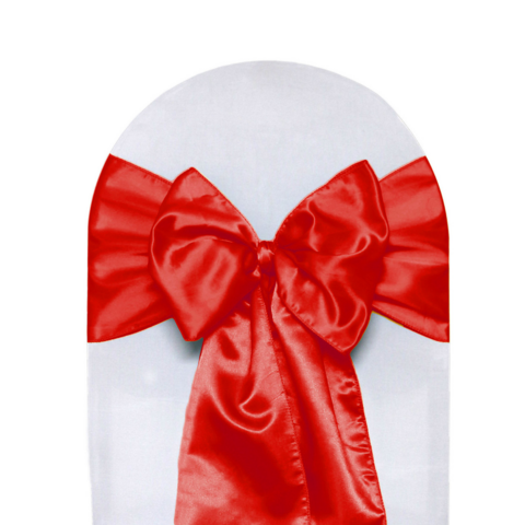 Red Taffeta Sash