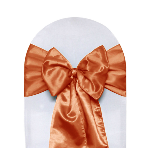 Rust Taffeta Sash