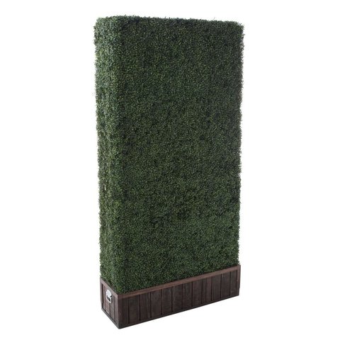 Green Hedge Wall 4’ Wide x 8’ High