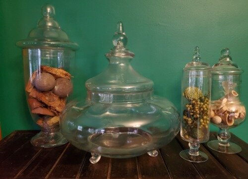 Apothecary Jar Set (Set of 4)