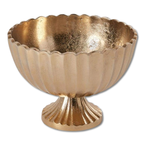 Large Gold Scallop Compote