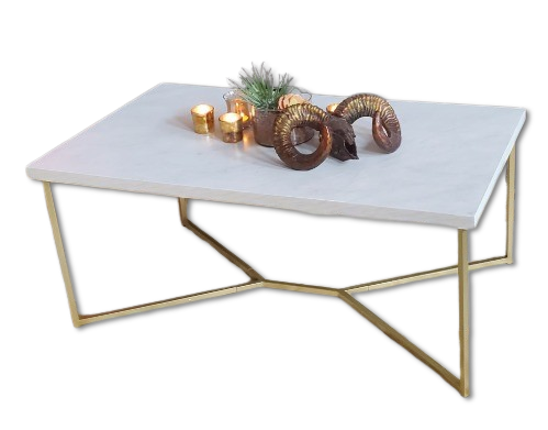 Marble Look Coffee Table