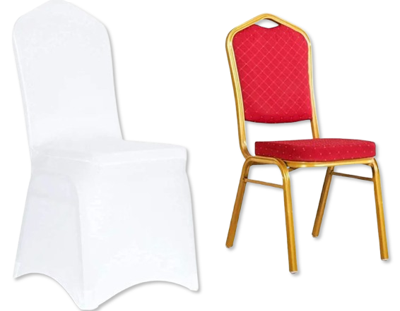 Spandex Chair Cover - White