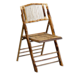Bamboo Boho Folding Chairs
