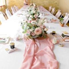 Chiffon Table Runner 10ft - 28