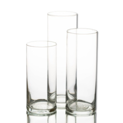 Cylinder Vase Set (Set of 3)