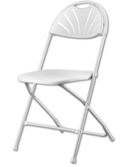 Fanback Plastic Resin Chairs