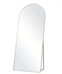 Gold Metal Arched Mirror