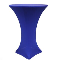 Royal Blue Stretch Spandex Cocktail Table Linen