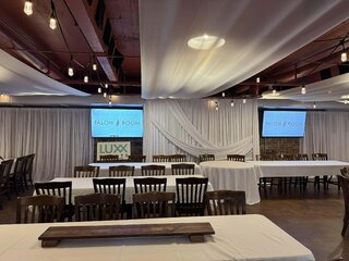 Wedding Pipe and Drape - White Opaque Drape 