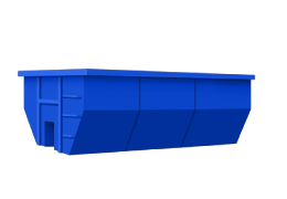 blue tall dumpster blue tall dumpster