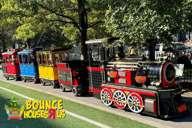 Affordable trackless train rental for kids parties in Chicago IL