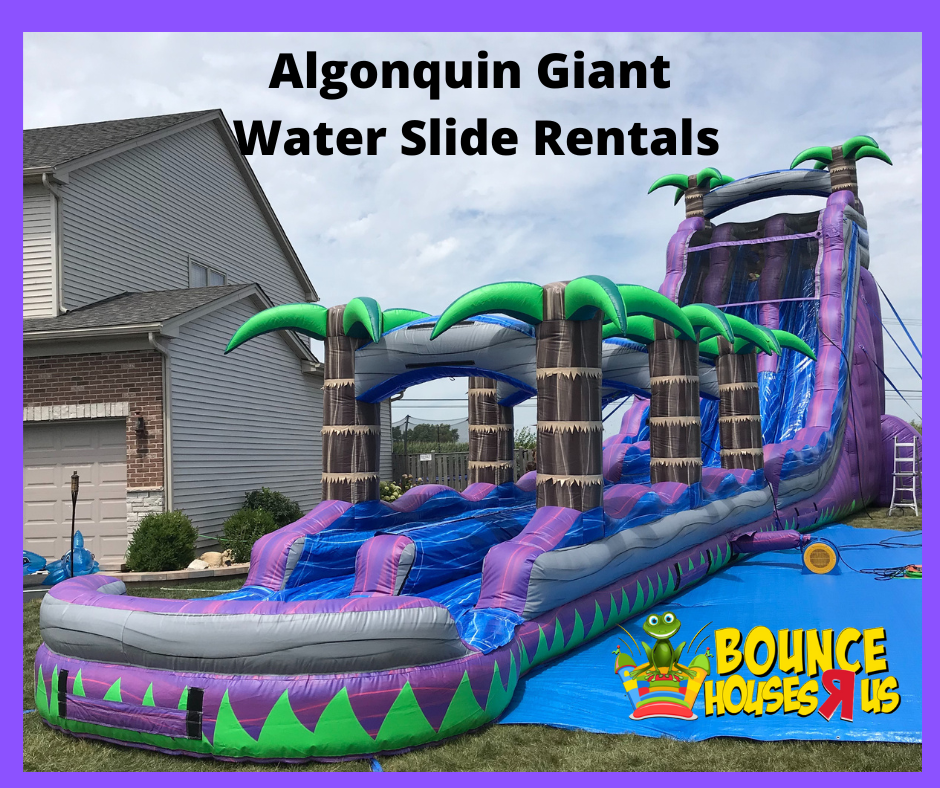 Water Slide Rentals Algonquin | Bounce Houses R Us