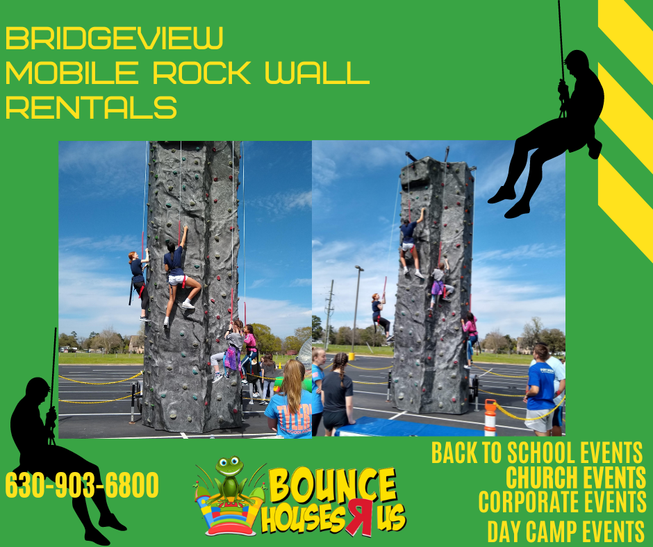 Bridgeview Mobile Rock Climbing Wall Rentals