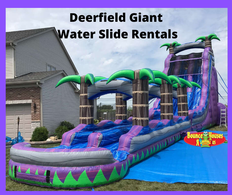 Deerfield Giant Water Slide Rentals