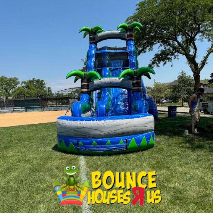 Inflatable Water Slide Rentals Park Ridge IL by Bounce Houses R Us 