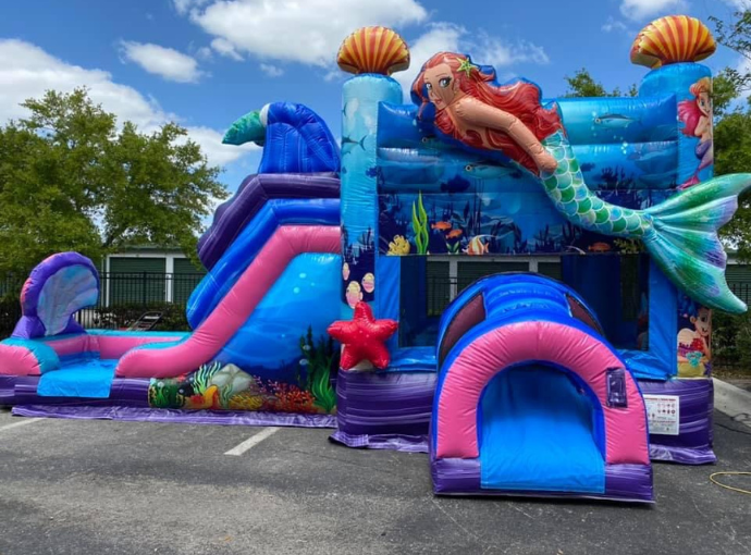 Mermaid Bounce House Rental Glen Ellyn