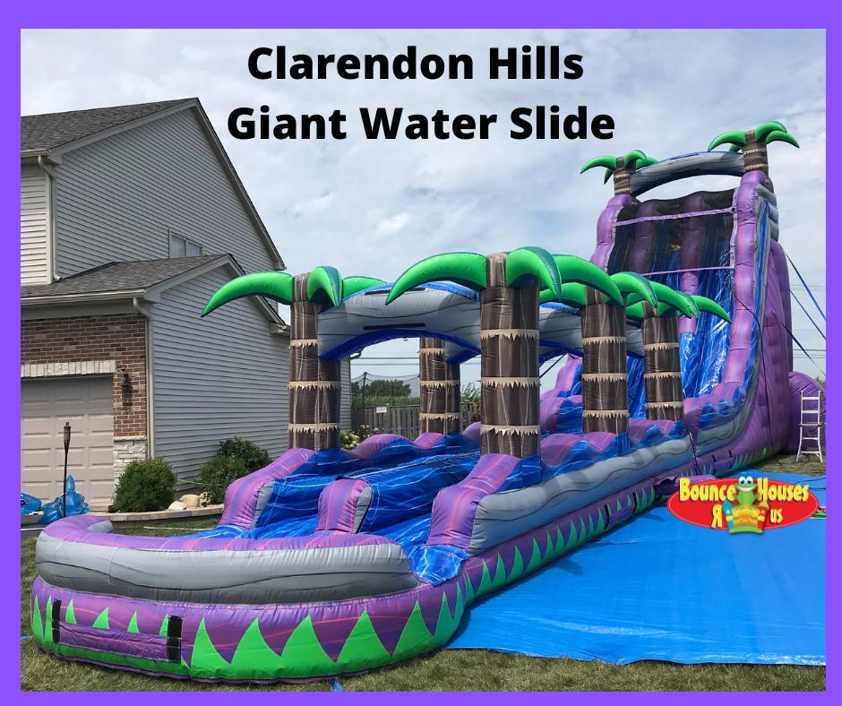 Inflatable water slide rentals Addison