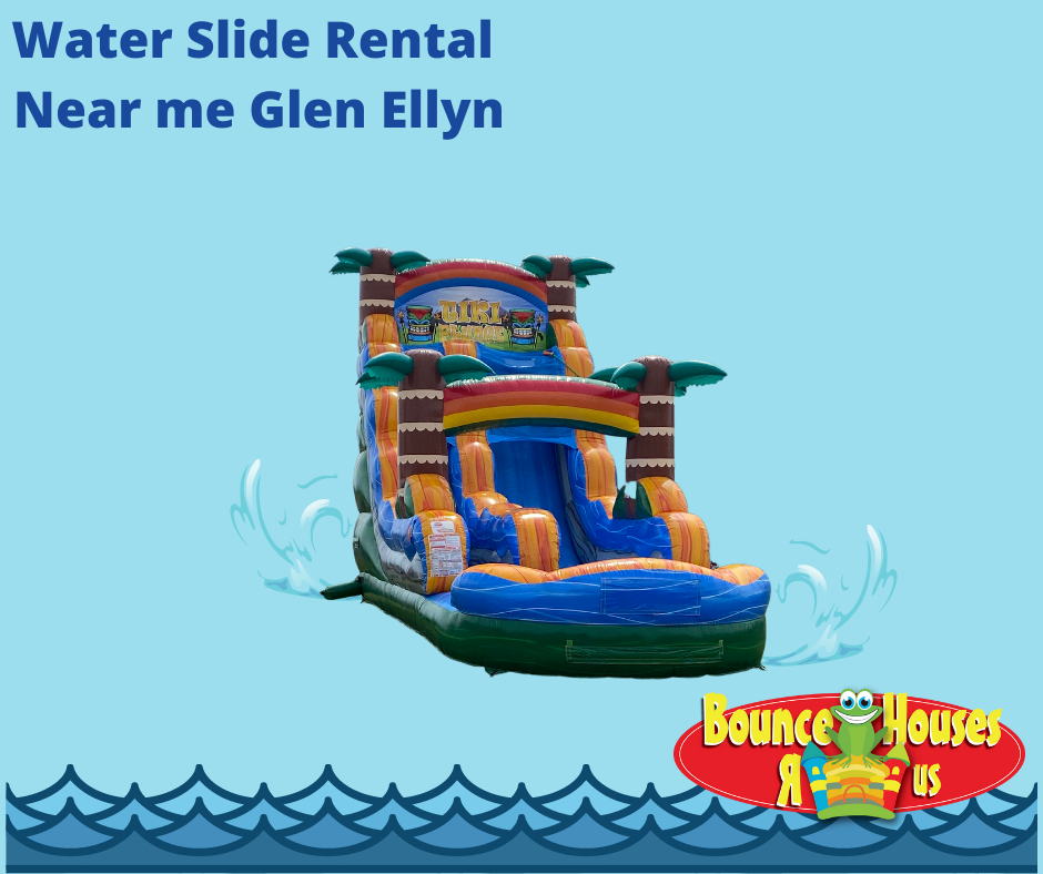 Water Slide Rental Near me Glen Ellyn 
