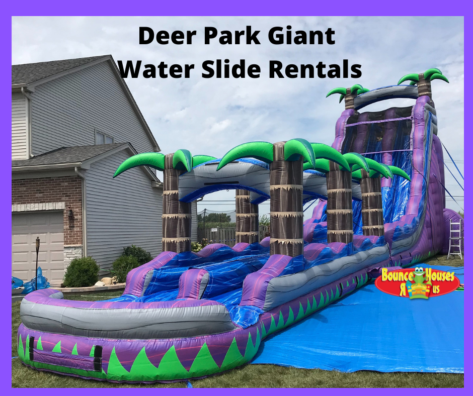 Giant water slide Deer Park
