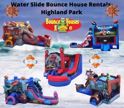 water bounce house rentals Highland Park 