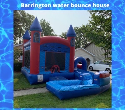 Water bounce house with water slide rentals Barrington