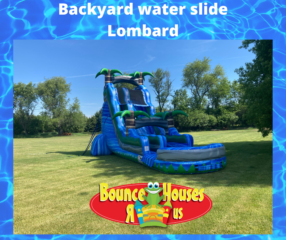 Backyard water slide rentals Lombard