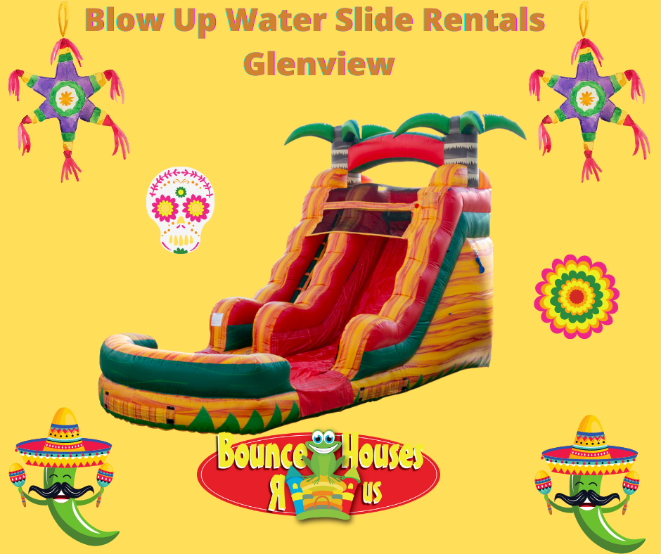 Blow up water slide rentals Glenview