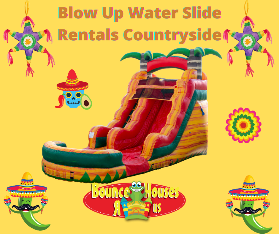Blow up water slide rental Countryside 