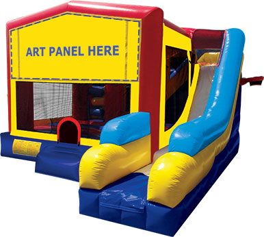 Bouncer with Slide Combo Rentals Elmhurst, IL Bouncer with Slide Combo Rentals Elmhurst, IL
