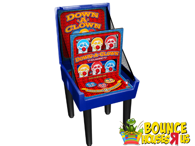 Down A Clown Carnival Game