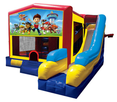 7-1 Paw Patrol Bounce House with Slide