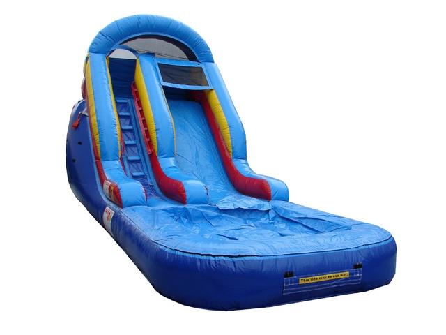 10' Inflatable Water Slide with pool