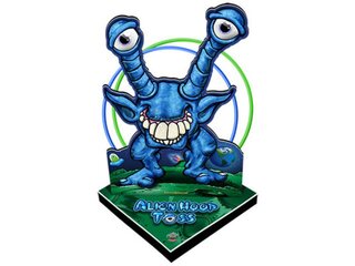 Alien Hoop Toss Carnival Game