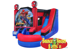 Spider Man Bounce House with Water Slide 