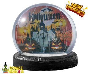 Giant Inflatable Halloween Globe Rental 