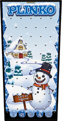 Snowman Plinko Carnival Game