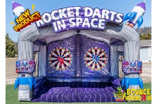 Rocket Darts In Space