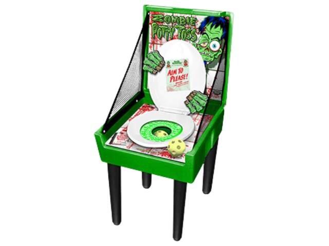 Zombie Potty Toss Carnival Game