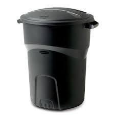 32gl black trash can