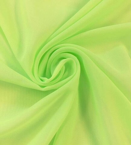 lime green drape